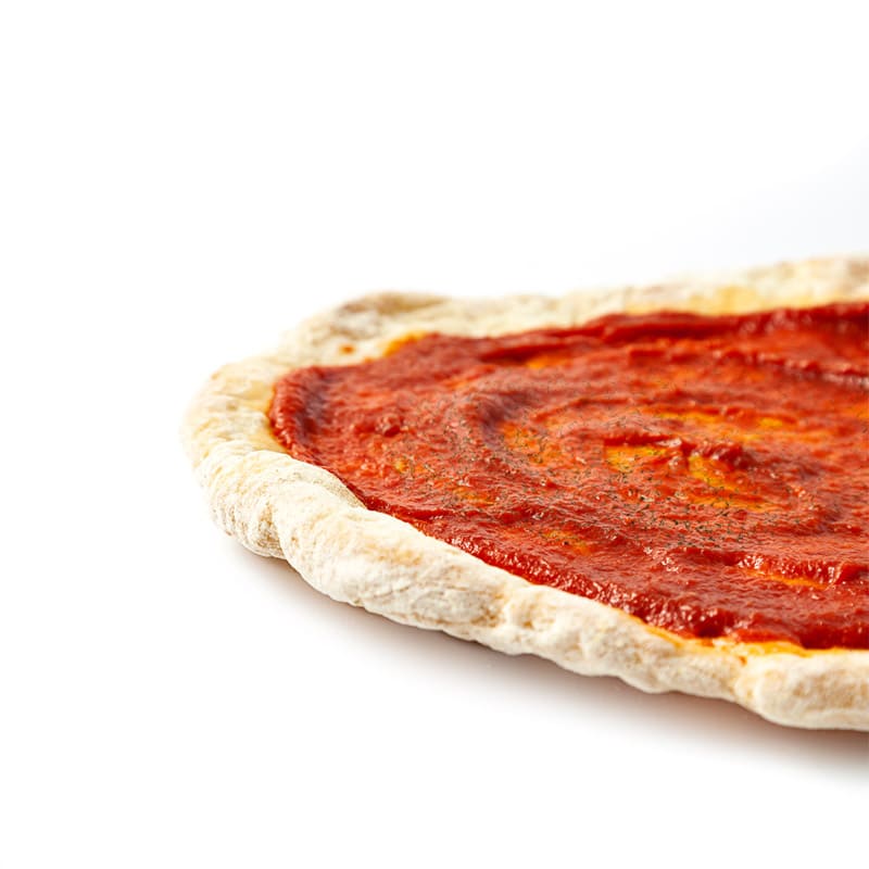 Pizza con Tomate y Orégano Sin Gluten
